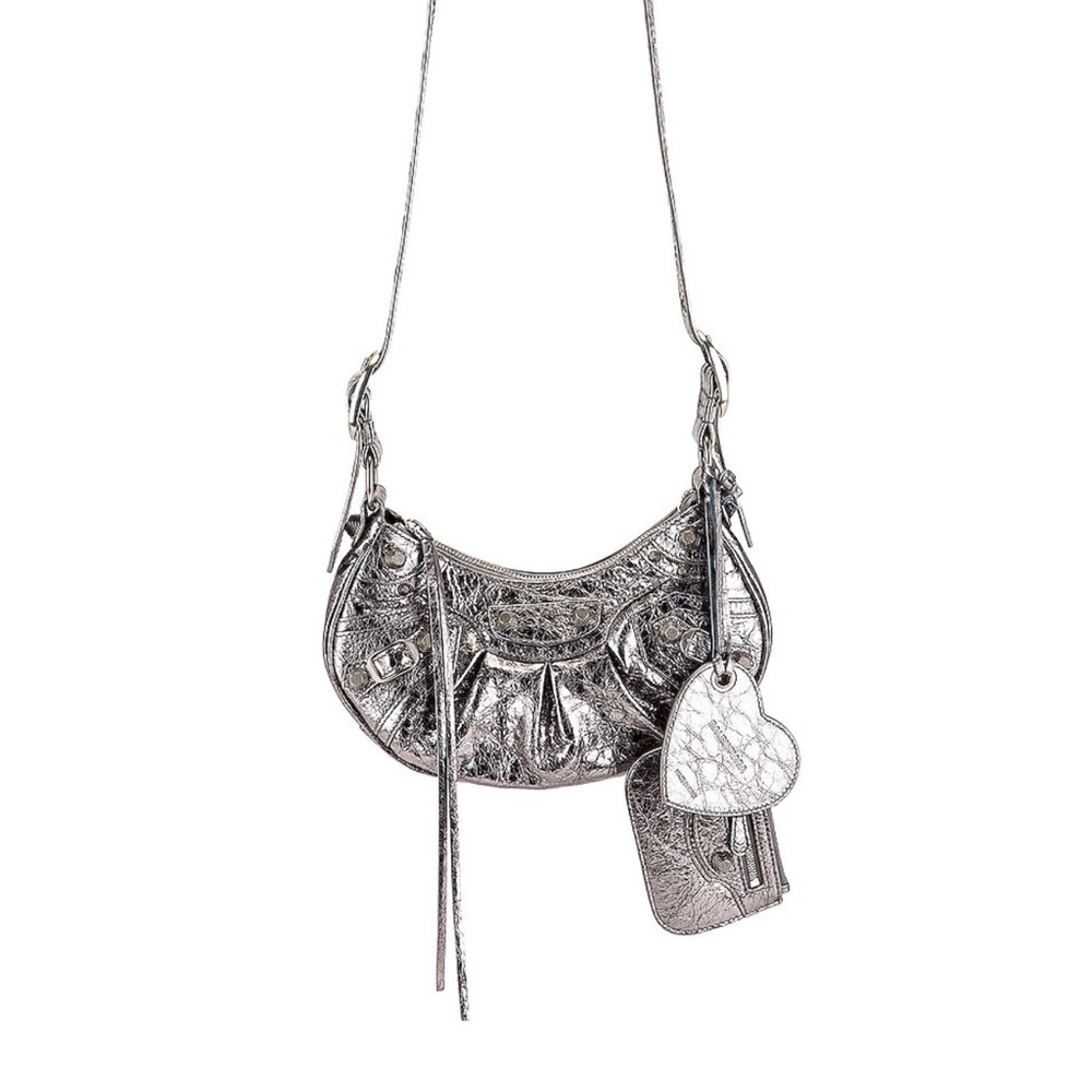 BALENCIAGA
XS Le Cagole Shoulder Bag in Silver - Picture 4 of 4